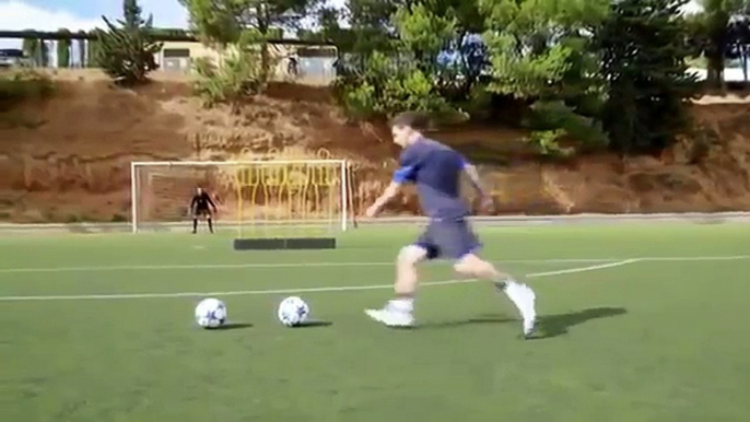 Lionel Messi impossible goals at training