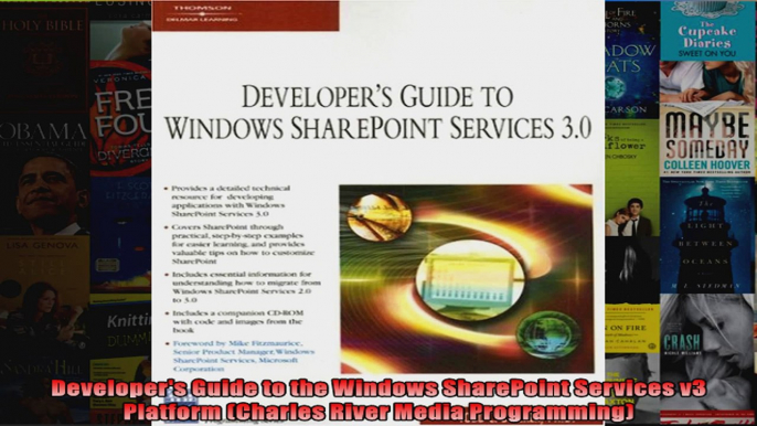 Developers Guide to the Windows SharePoint Services v3 Platform Charles River Media