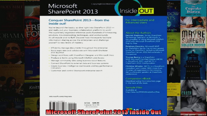 Microsoft SharePoint 2013 Inside Out