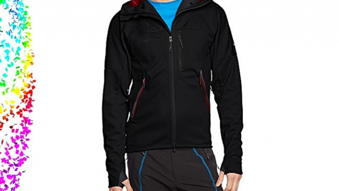 Mammut Softshelljacke Ultimate Hoody - Cortavientos para hombre color negro talla M