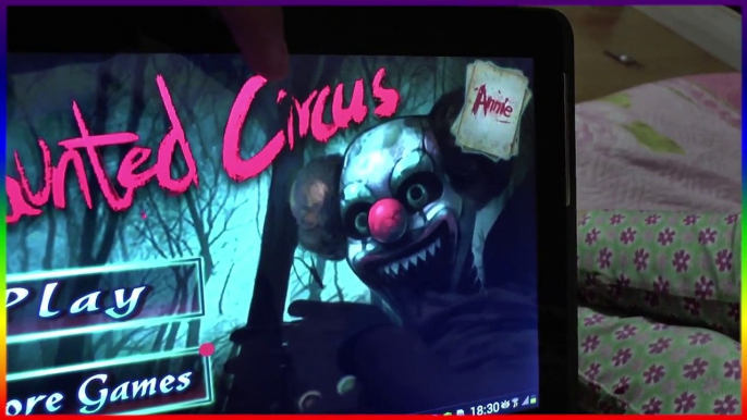 ОБОСРАЛСЯ ОТ СТРАХА ! Haunted Circus 3D Android Gameplay Мои игры на планшете Обзор