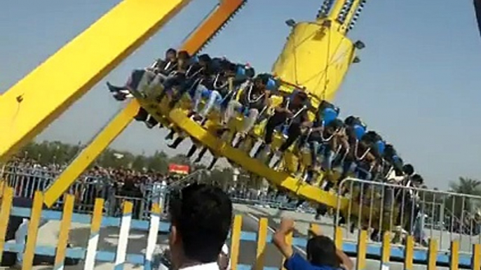 Lunaparkta Dehşet Görüntü! Yok Böyle Bir Şey