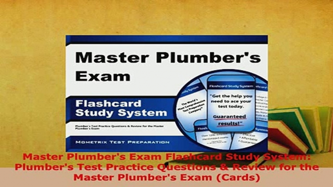 Download  Master Plumbers Exam Flashcard Study System Plumbers Test Practice Questions  Review PDF Book Free