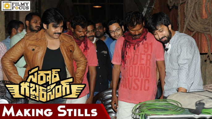 Sardaar Gabbar Singh Making Stills || Pawan Kalyan,Kajal Agarwal - Filmyfocus.com