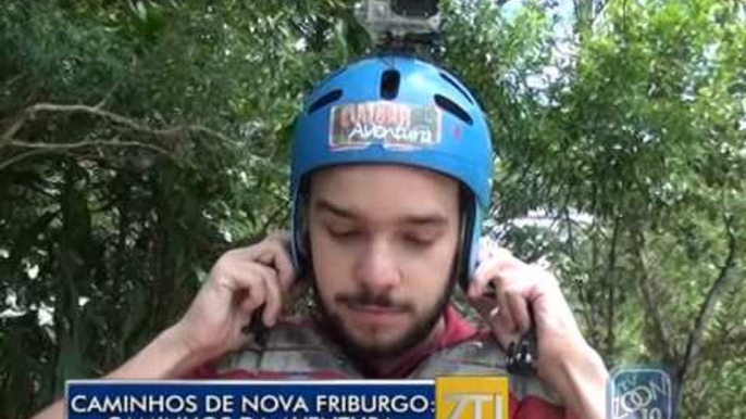 26-02-2016 - CAMINHOS DE NOVA FRIBURGO: CAMINHOS DA AVENTURA - ZOOM TV JORNAL