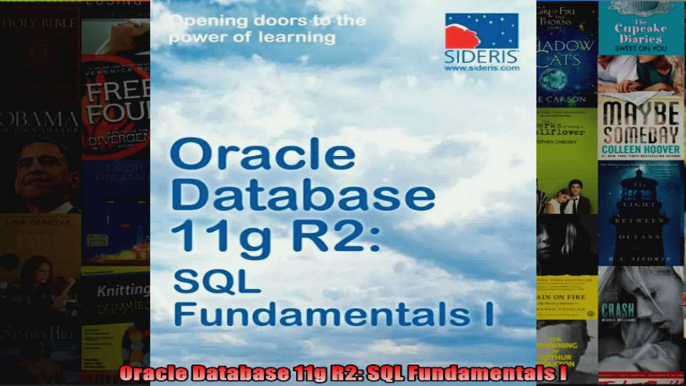 Oracle Database 11g R2 SQL Fundamentals I