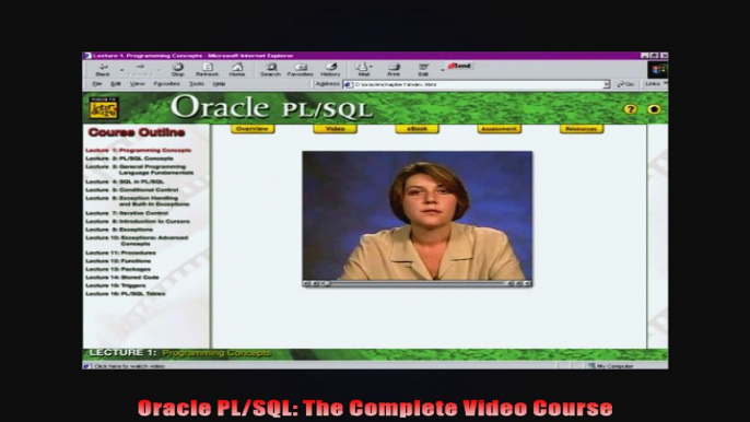 Oracle PLSQL The Complete Video Course