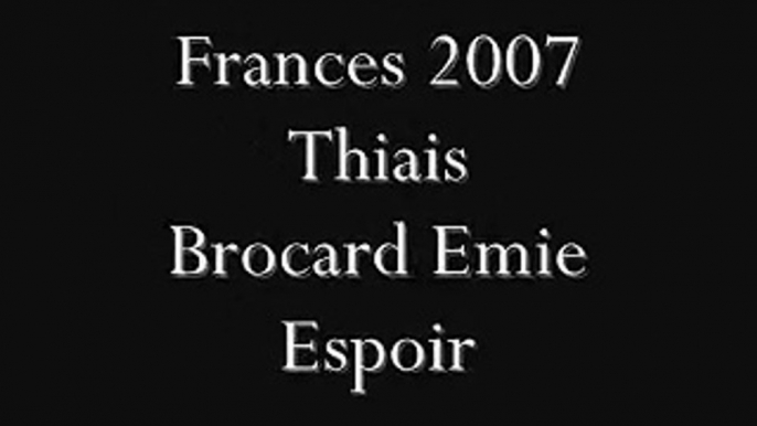 Frances 2007 Thiais Espoir Emie Brocard