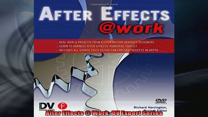 After Effects  Work DV Expert Series