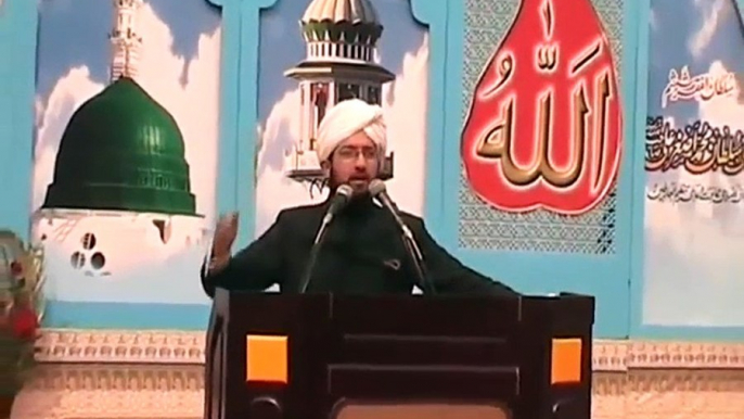 Sahibzada Sultan Ahmad Ali Sb speaking about Pakistan as Sign of Allah Almighty