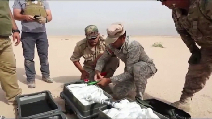 Peshmergas and Iraqi Soldiers Training Hard to Defeat ISIS