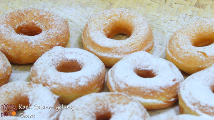 Cara Membuat Kue Gelang- gelang - Donat Goreng Empuk