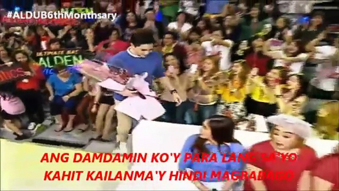 ALDUB - Nag-iisang Ikaw with Lyrics (Kalyeserye Edition) Alden Richards and Maine Mendoza