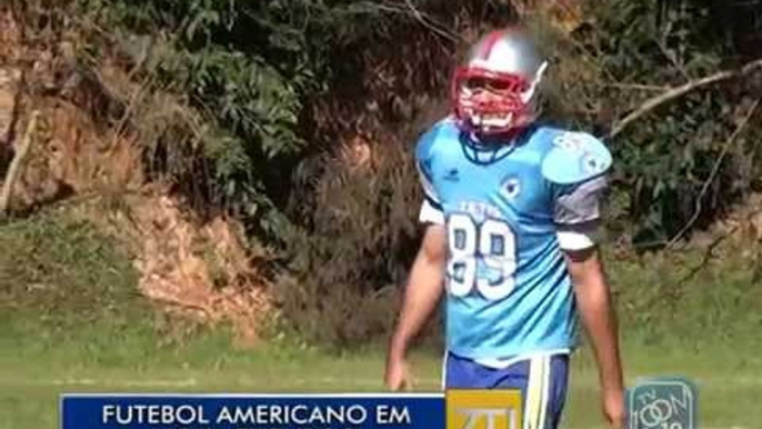 FUTEBOL AMERICANO NOVA FRIBURGO - ZOOM TV JORNAL 11-08-2015