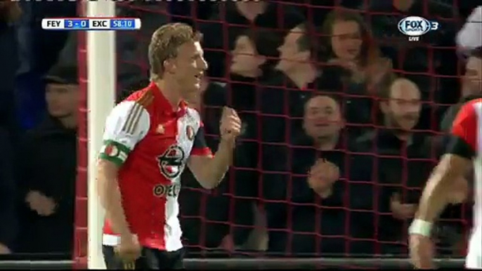 Dirk Kuyt Goal HD - Feyenoord 3-0 Excelsior - 02.04.2016