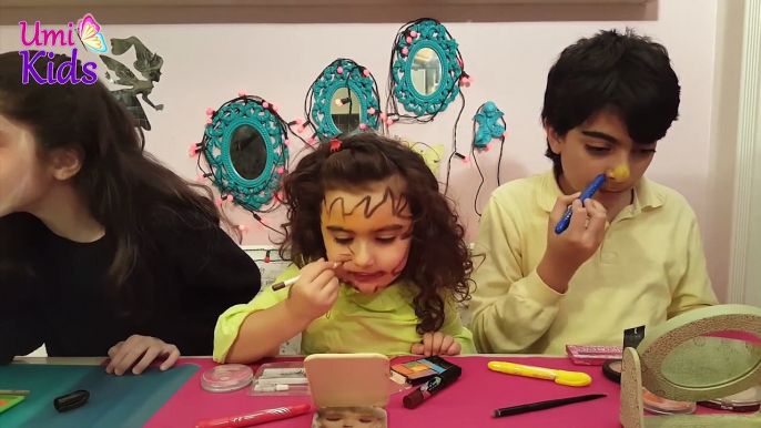 Makyaj Yarışması | Makyaj Yapma Teknikleri | UmiKids Makeup Challenge