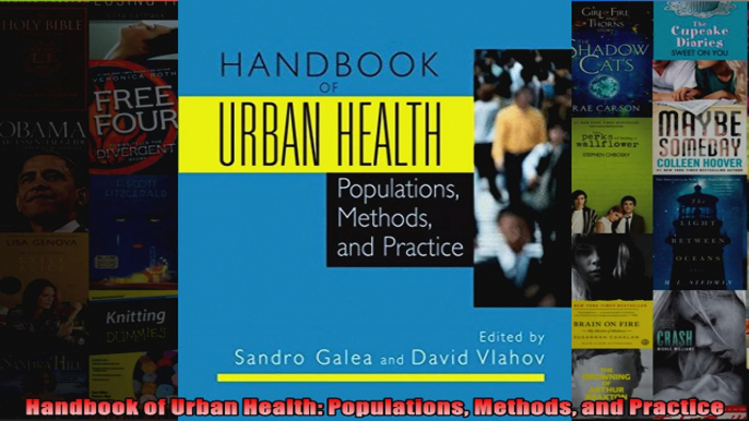 Handbook of Urban Health Populations Methods and Practice