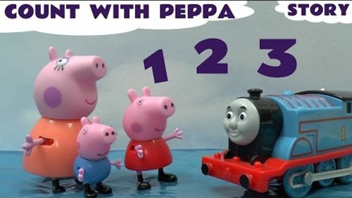 Peppa Pig  Learn To Count Thomas & Friends 123 Play Doh Animal Sounds Toys Counting Playdough