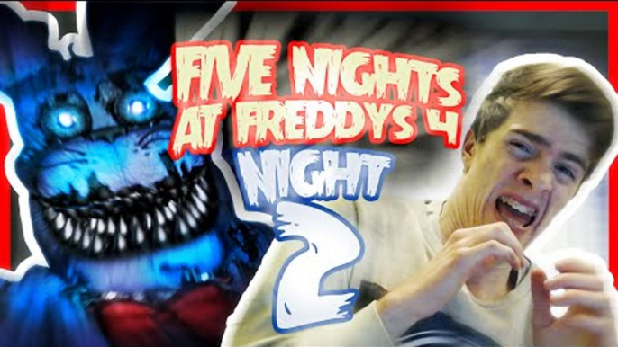 FNAF 4 Night 2 - Five Nights at Freddy's 4 Gameplay Part 2 (FNAF 4 Ep 2)