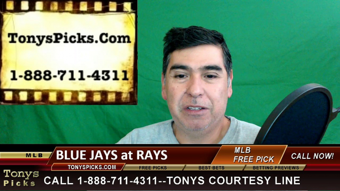 Tampa Bay Rays vs. Toronto Blue Jays Free Pick Prediction MLB Baseball Odds Preview 4-4-2016