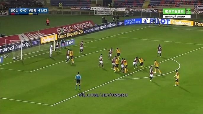 Samir Santos 0:1 Goal - Bologna - Verona - 04/04/2016