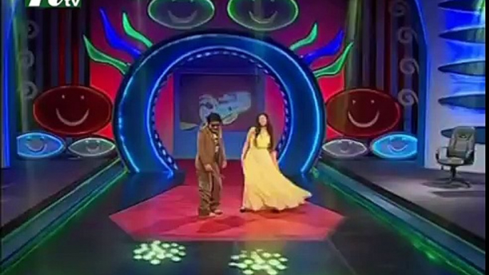 Hot Bangladeshi Actress Pori Moni Dancing on Comedy Show Ha Show