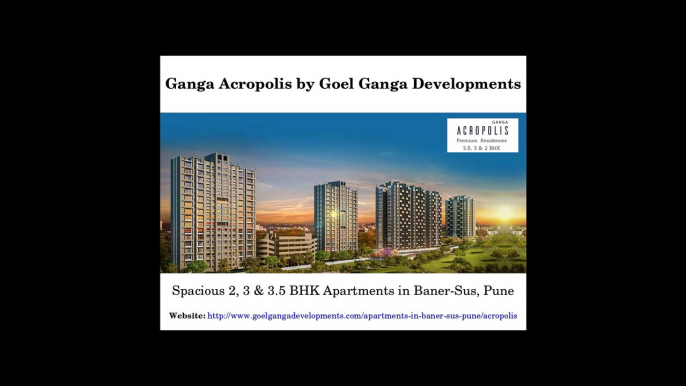 Spacious 2, 3 & 3.5 BHK Residential Projects in Baner-Sus Pune for Sale