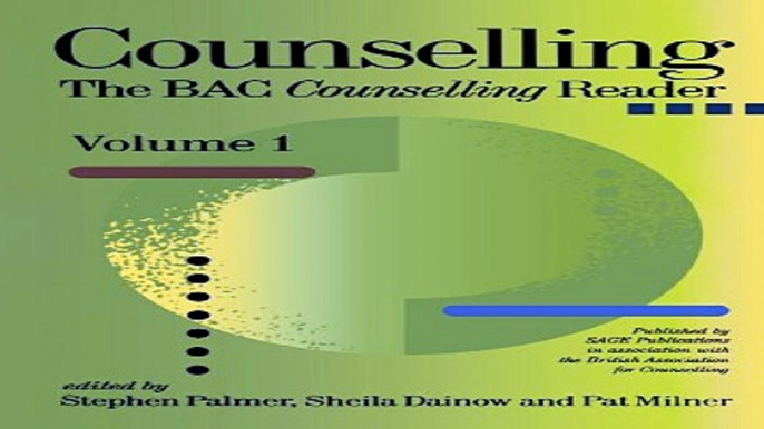 Download Counselling  The BAC Counselling Reader  v  1