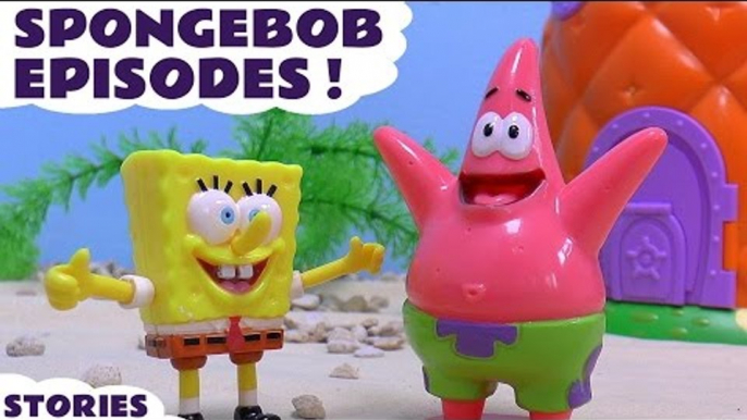 SPONGEBOB STORIES! --- Join Nickelodeon Spongebob Squarepants in this collection of episodes, Featuring Play Doh, Thomas and Friends, Kinder Surprise Eggs, Star Wars, Angry Birds, and many more family fun toys