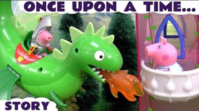 Peppa Pig Play Doh Once Upon A Time Stop Motion Fairy Tale English Episode | Toys Juguetes de Peppa