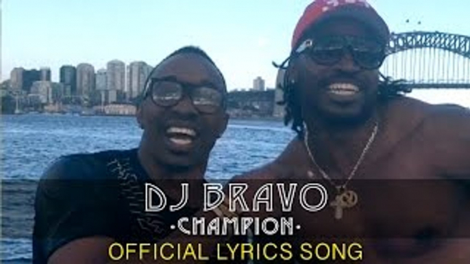 DJ Bravo - Champion (Official Lyric Video)