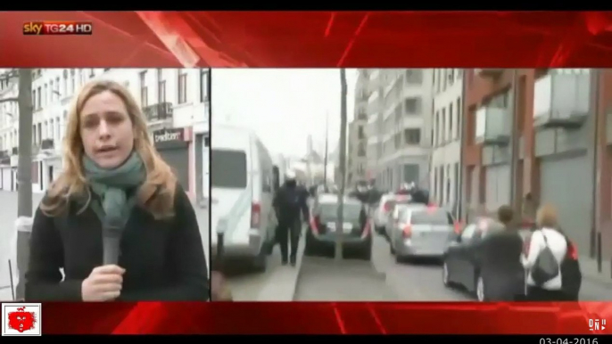 Une journaliste italienne et son caméraman agressés à Molenbeek en belgique en plein direct