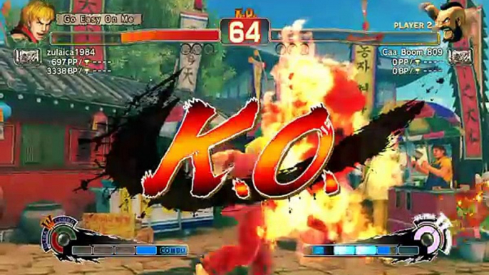 Ultra Street Fighter IV battle: Ken vs Zangief