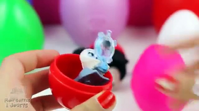 Oeufs Surprise avec des Jouets Princesses Disney Peppa Pig   Unboxing New Surprise Eggs