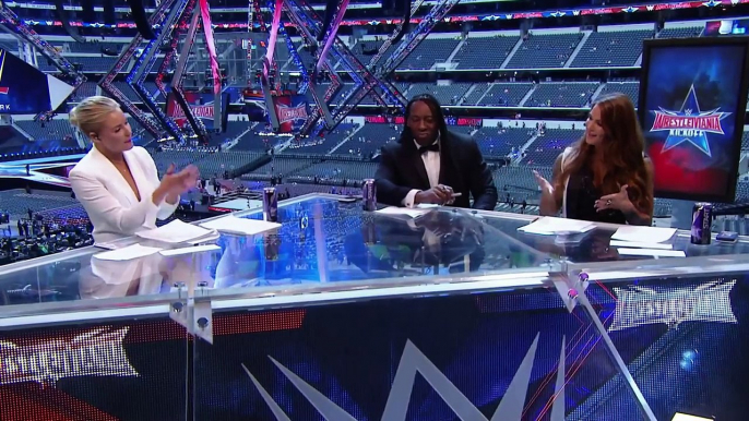 Lita, Booker T and Renee Young welcome the WWE Universe to WrestleMania: WrestleMania 32 Kickoff