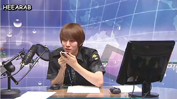 [HeeArab83] 120518 Sungdong Cafe Heechul Taeyeon Phone Call