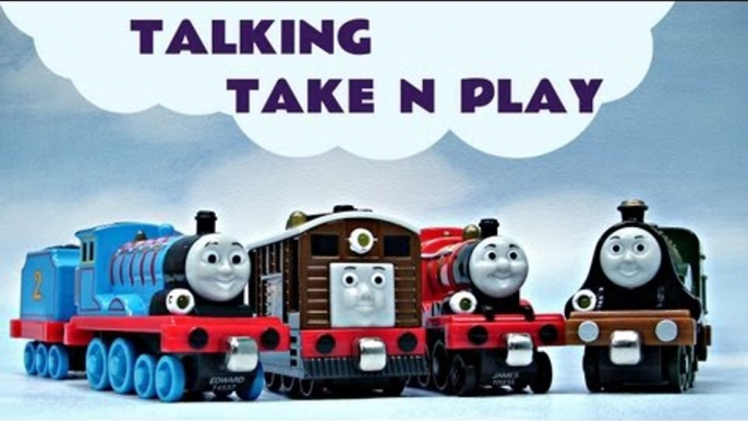 Talking Take N Play Trains Thomas And Friends James Emily Edward Toby Kids Toy Train Set