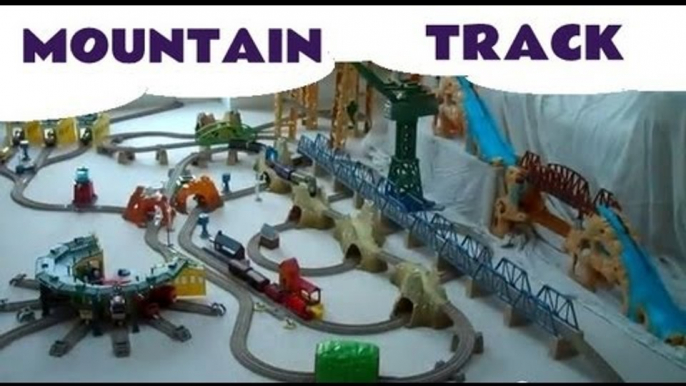 Toy Trackmaster Thomas The Train 2 ACTION CANYONS TIDMOUTH SHEDS & 4 BOULDER MOUNTAINS Kids Train