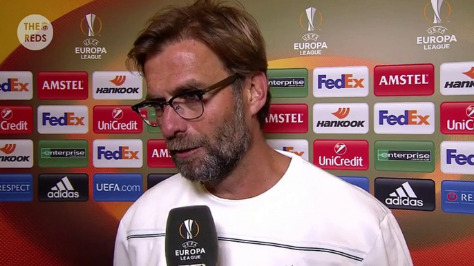 Borussia Dortmund 1-1 Liverpool Jurgen Klopp post match interviews  07-04-2016 HD