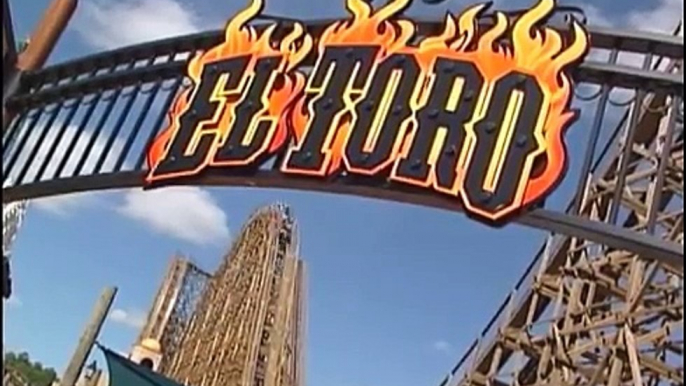 El Toro Wooden Roller Coaster Front Seat POV - Six Flags Great Adventure