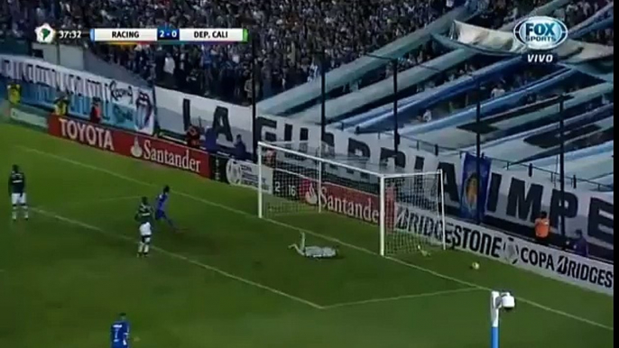 Racing Club vs Deportivo Cali (4-2) Copa Libertadores 2016 -All goals  todos los goles resumen