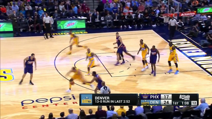 Phoenix Suns vs Denver Nuggets Highlights November 20, 2015 NBA 2015 16 Season