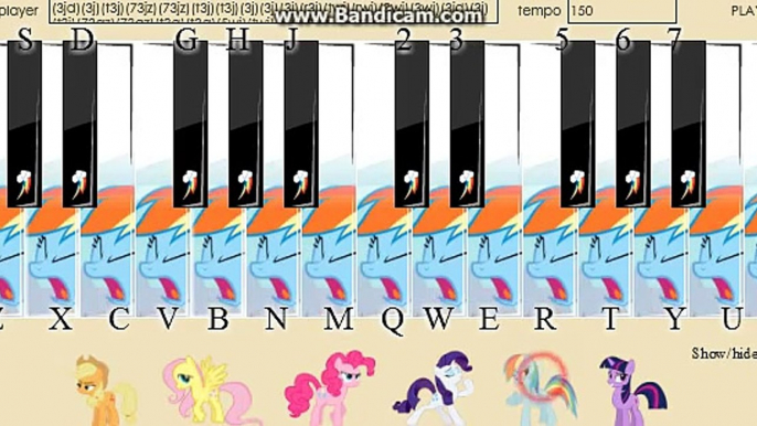 ~My Little Music: My Little Pony Piano~ Babs Seed Songs (Lyrics in Description)