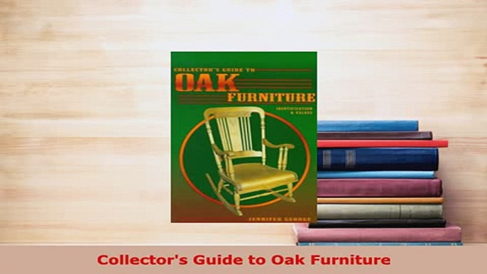 PDF  Collectors Guide to Oak Furniture Free Books