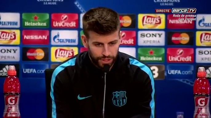 DIRECTE - Roda de premsa de Gerard Piqué i Luis Enrique