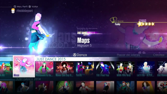 Rfmckinleyport- Just Dance 2016 Maps 5 Stars