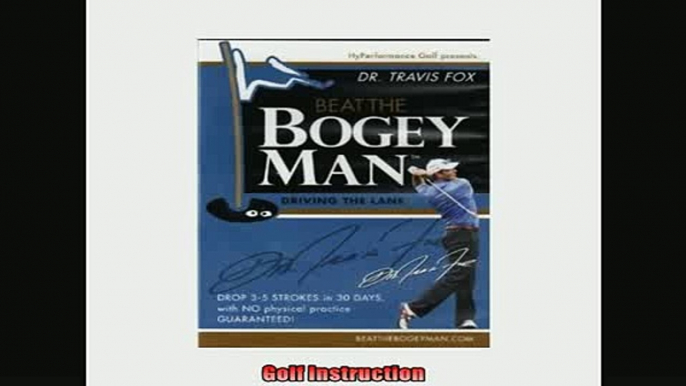 READ book  BEAT THE BOGEY MAN DR TRAVIS FOX 8 DISC BOXED SET Beat The Bogey Man 8 Disc Boxed Set  BOOK ONLINE