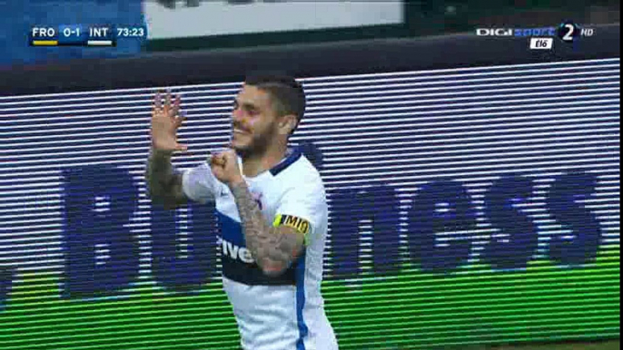 Mauro Icardi Goal HD - Frosinone 0 -1 Inter - 09-04-2016