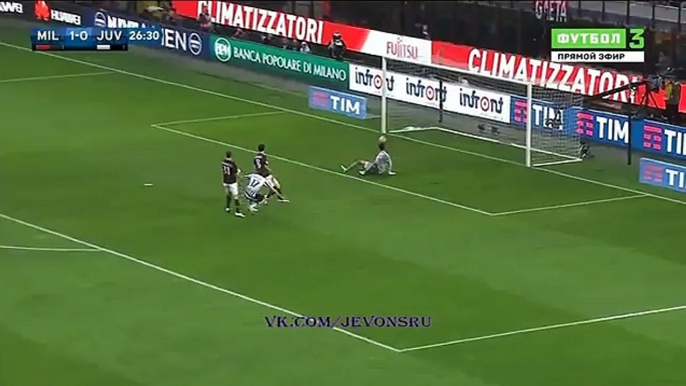 Mandžukić 1-1 - Milan - Juventus - 09/04/2016