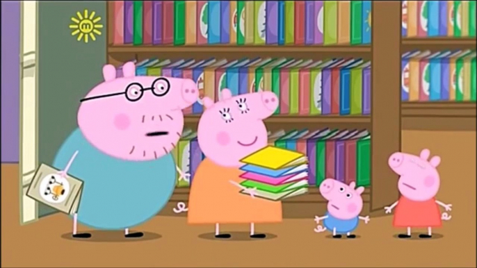 Peppa Pig!- The Library Episode, Peppa Pig in English